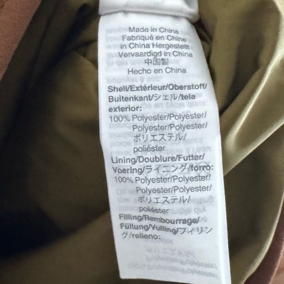 J. Crew Quilted Excursion Vest Large Camel Brown Puff Classic Preppy Equestrian - Picture 11 of 12